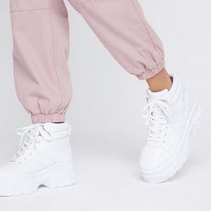 Chunky High Top Sneakers